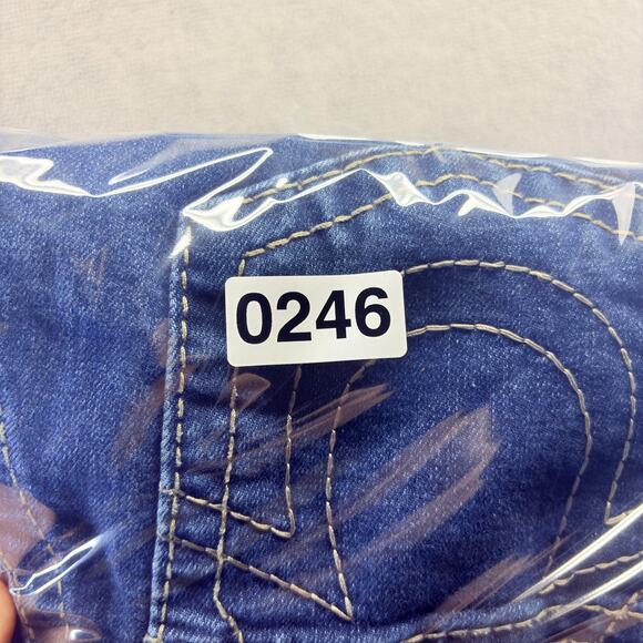 True Religion Halle Jeans Womens Sz. 27 Blue Denim Stretch Mid-Rise Super Skinny - Picture 10 of 10